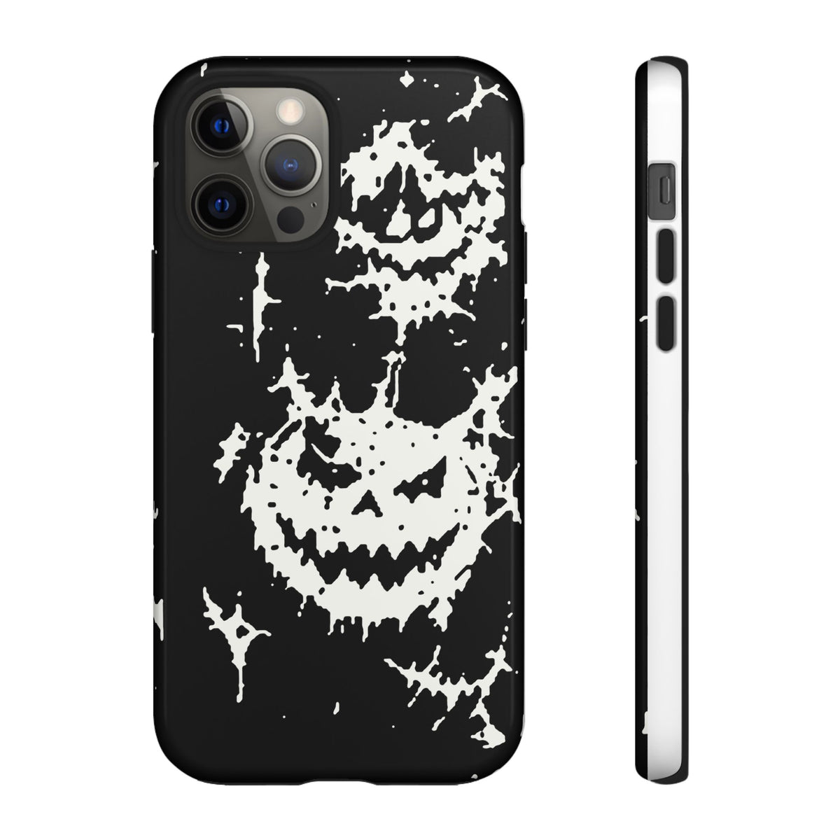 White Spiderweb Pumpkin Phone Case