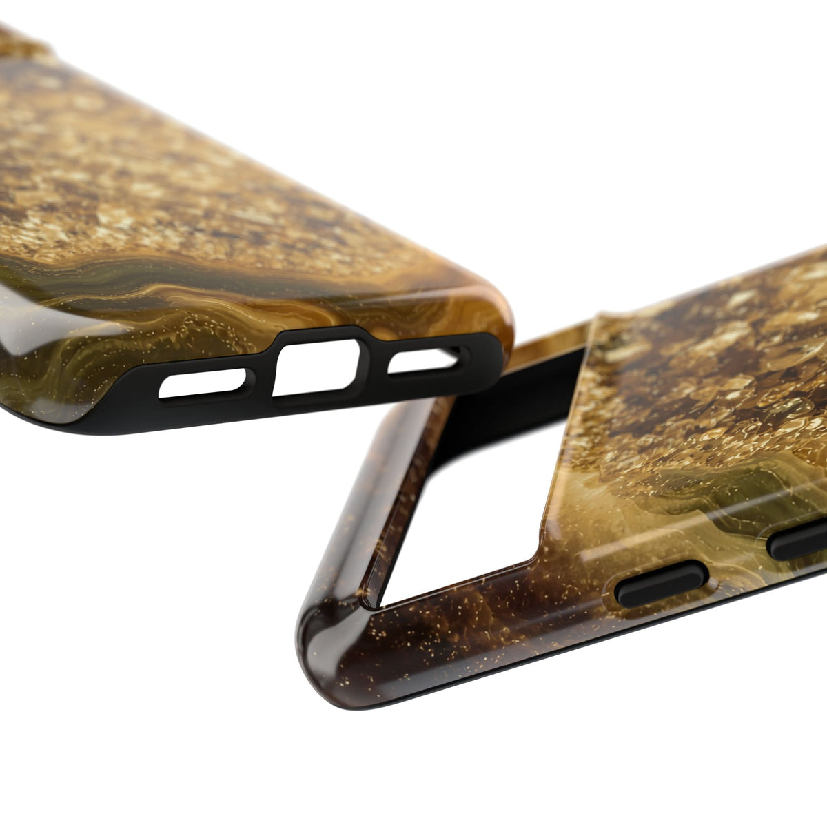 Geode Core - Gold Vein Phone Case