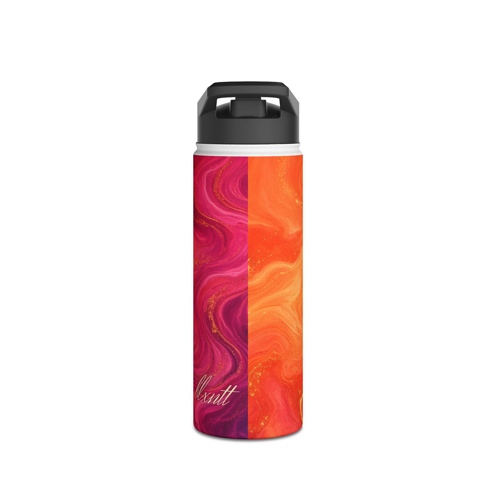 Sunset Marble Water Bottle