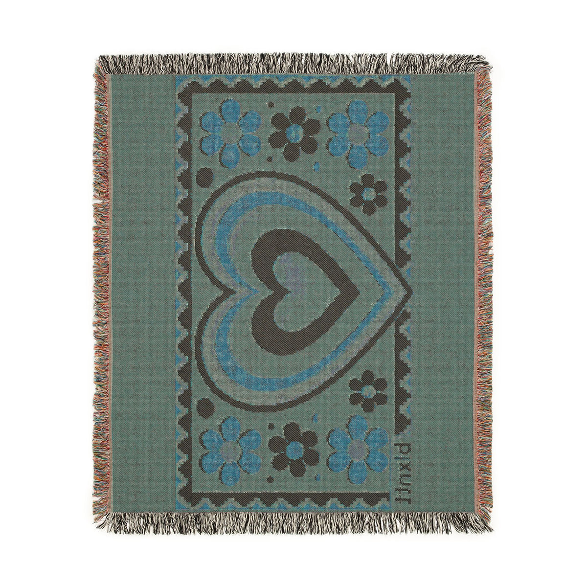 BLXNTT Pink Hippie Woven Blanket #1