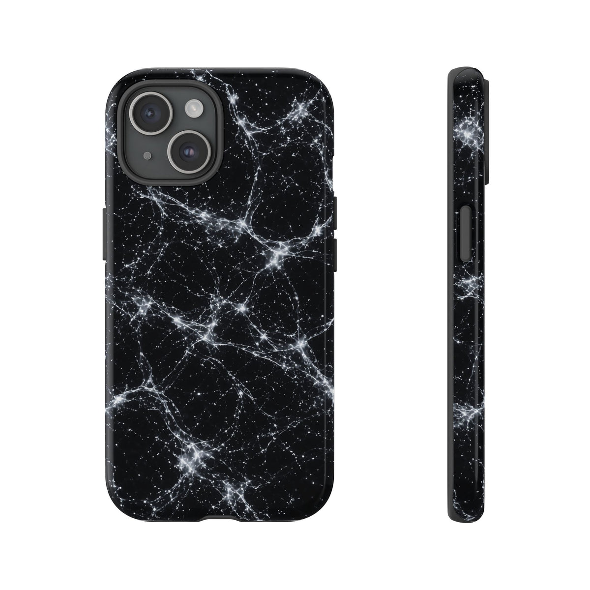 Neon Mycelium - Silver Ghost Phone Case