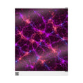 Neon Mycelium - Ember Orchid Wrapping Paper