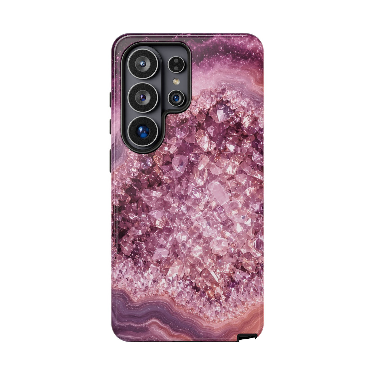 Geode Core - Rose Quartz Phone Case