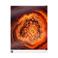 Geode Core - Molten Lava Wrapping Paper