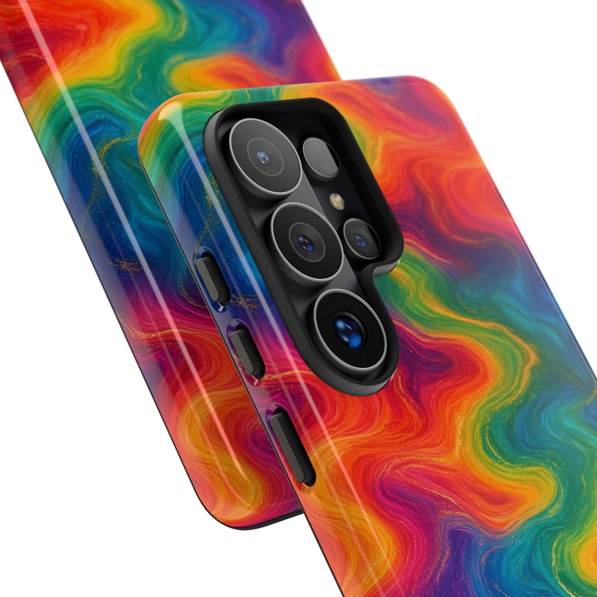 Rainbow Marble Phone Case