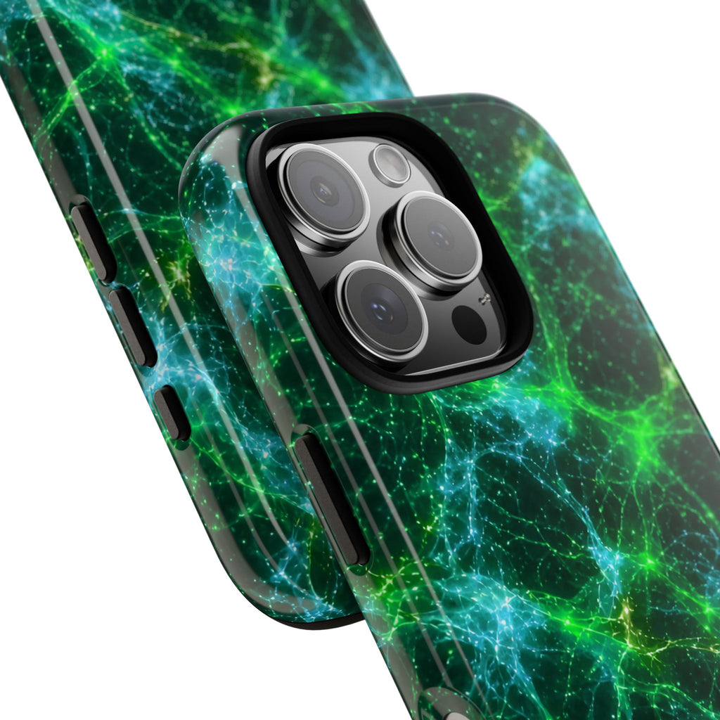 Neon Mycelium - Mermaid Phone Case