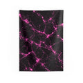 Neon Mycelium - Hot Pink Pulse Tapestry