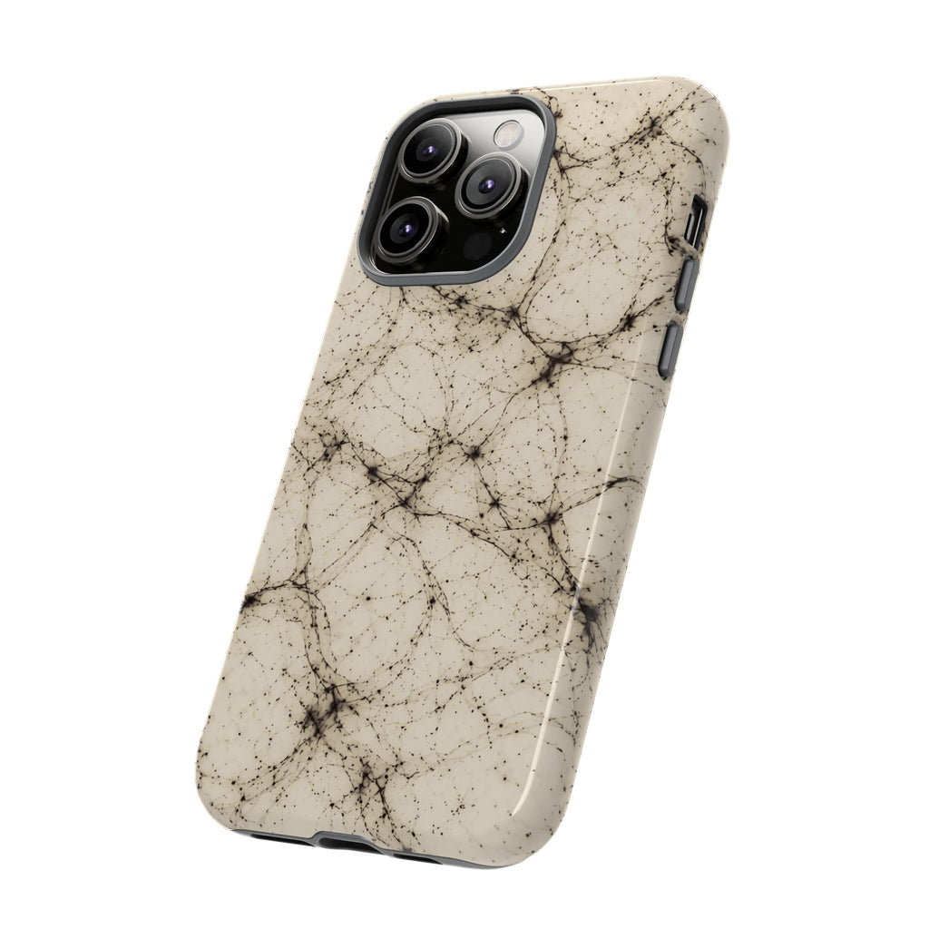 Neon Mycelium - Ink on Paper Phone Case