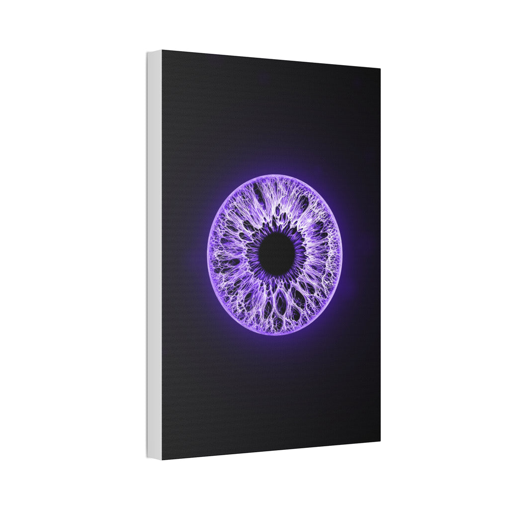 BLXNTT Iris – Lace Web Ultraviolet Glossy Canvas