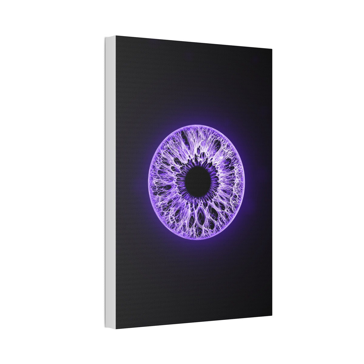 BLXNTT Iris – Lace Web Ultraviolet Glossy Canvas