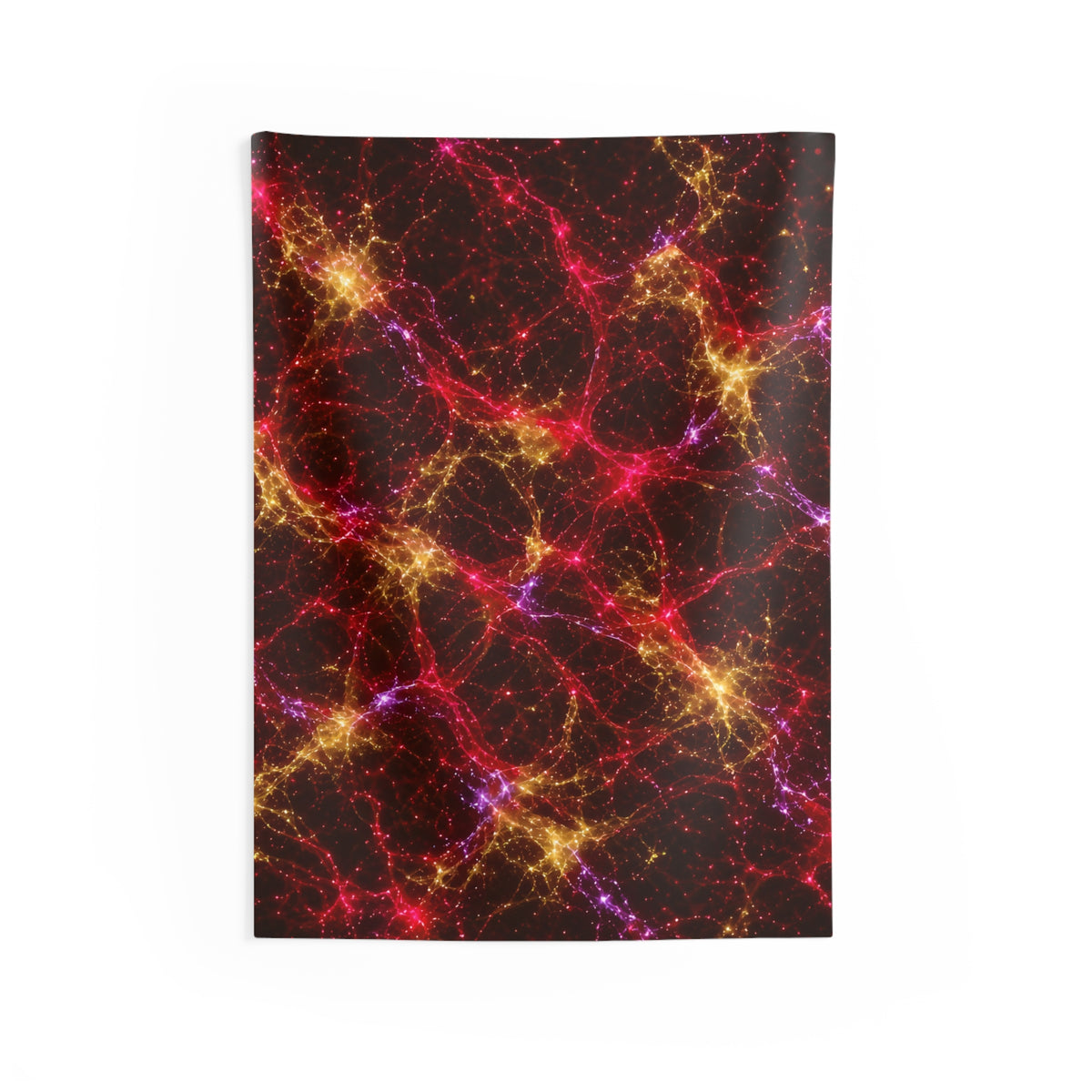 Neon Mycelium - Rainbow Nerve Tapestry