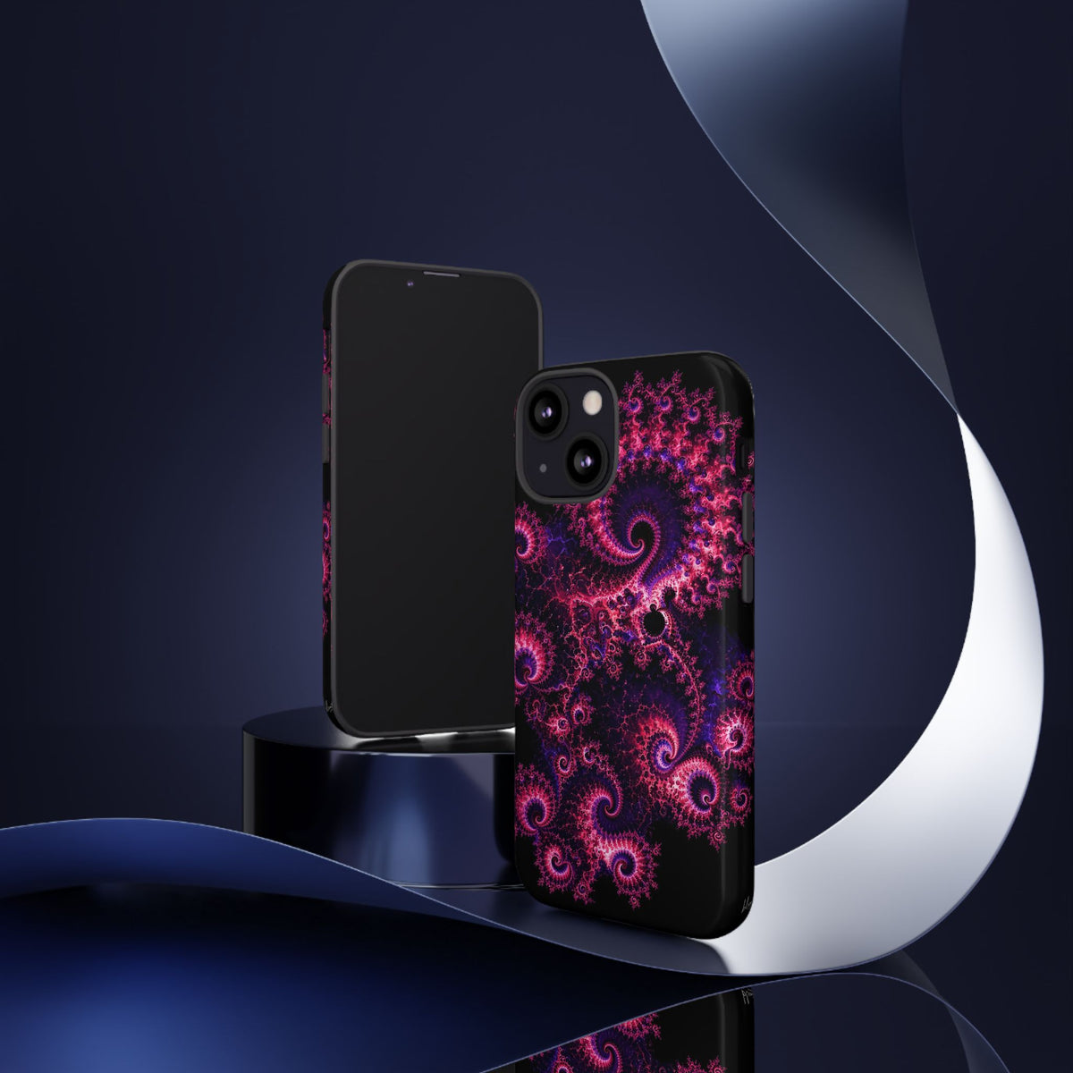 Copper Infinity - Hot Pink & Violet Phone Case