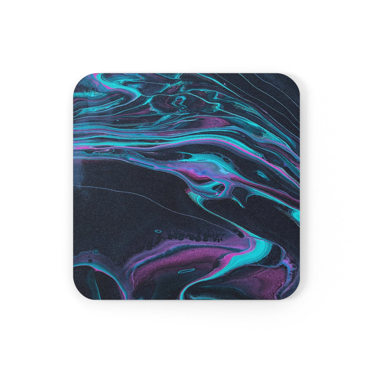 BLXNTT Midnight Pour Cork Back Coaster