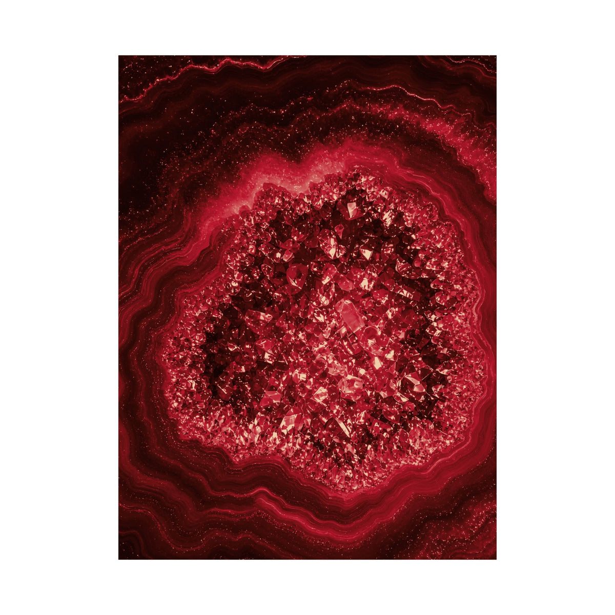 Geode Core - Cherry Cola Poster