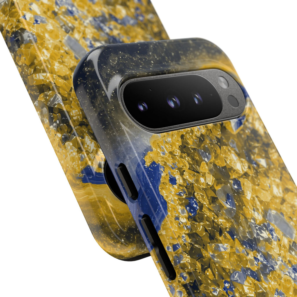 Geode Core - Mustard Navy Phone Case
