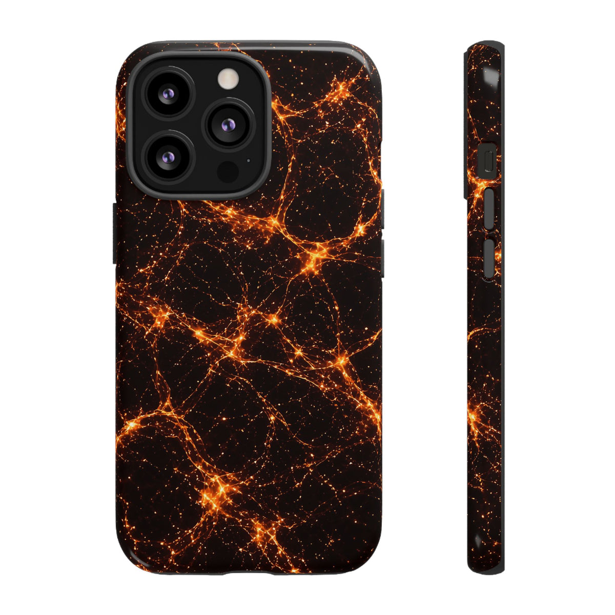 Neon Mycelium - Solar Flare Phone Case