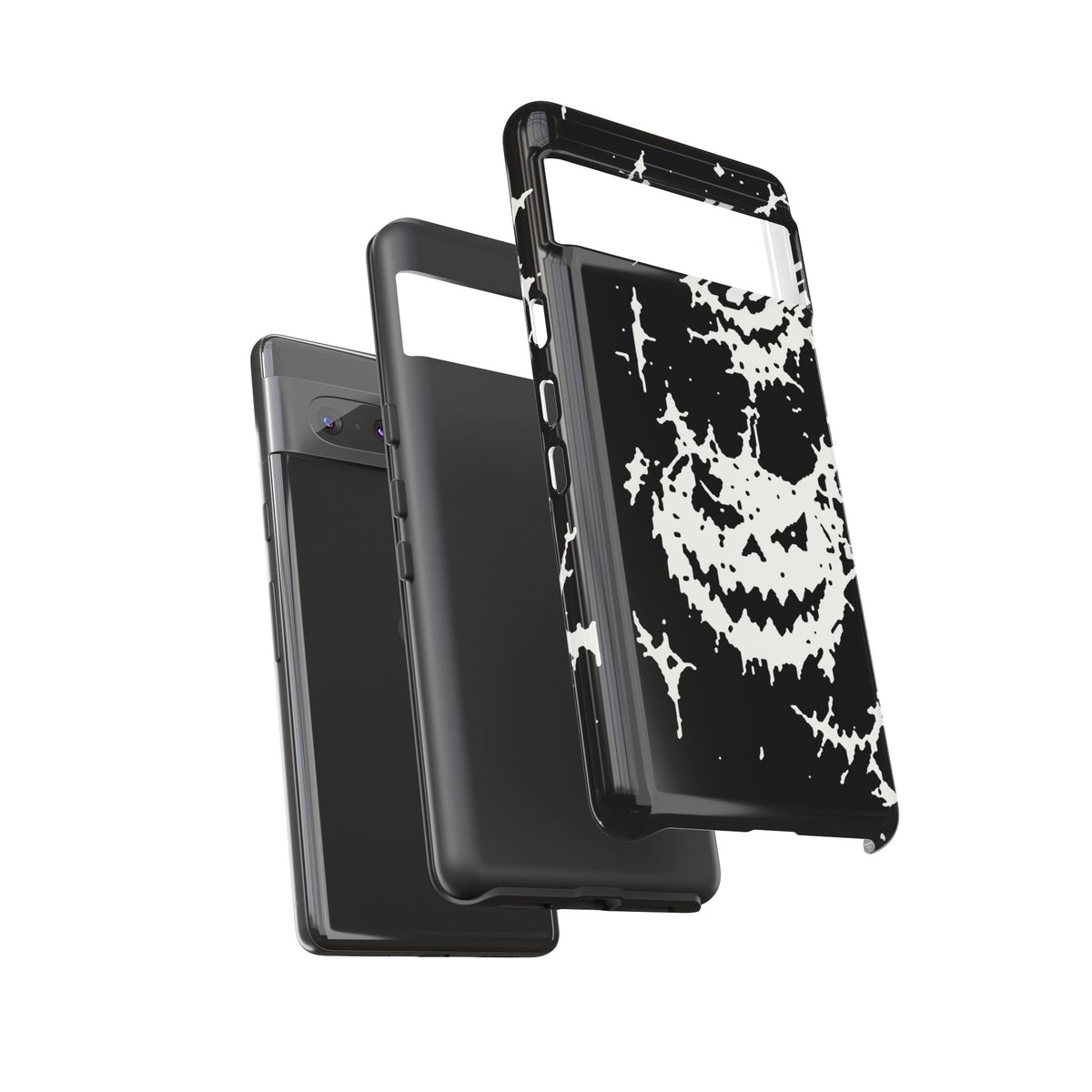 White Spiderweb Pumpkin Phone Case