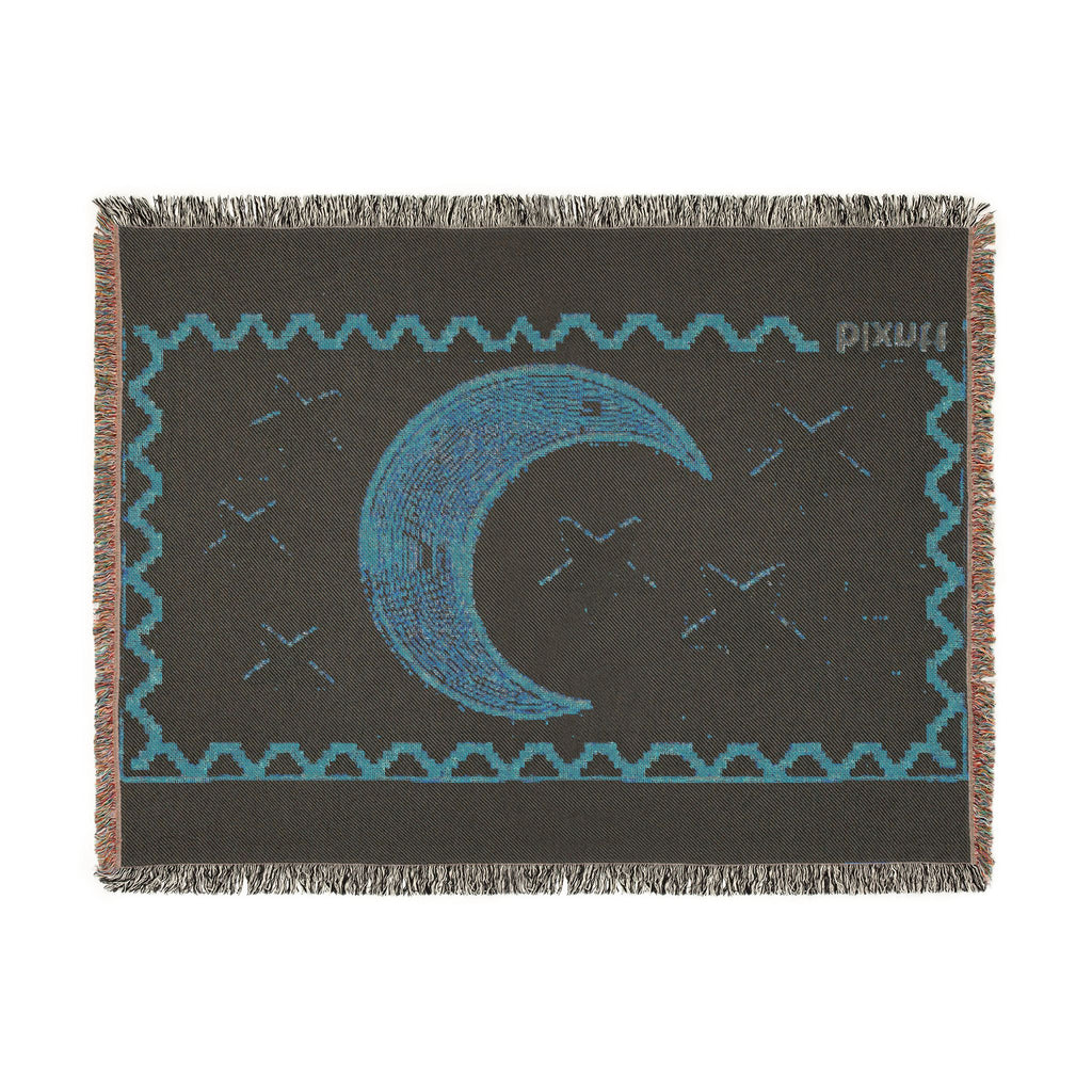 BLXNTT Yellow Hippie Woven Blanket #2