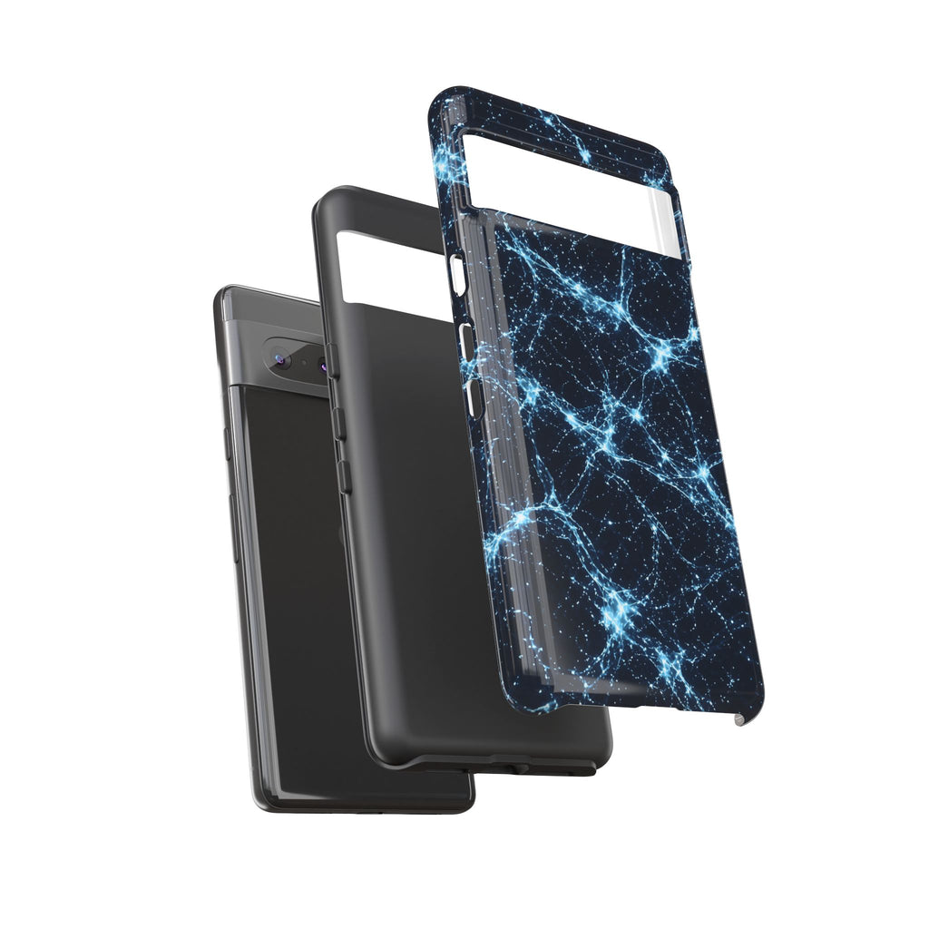 Neon Mycelium - Ice Crystal Phone Case