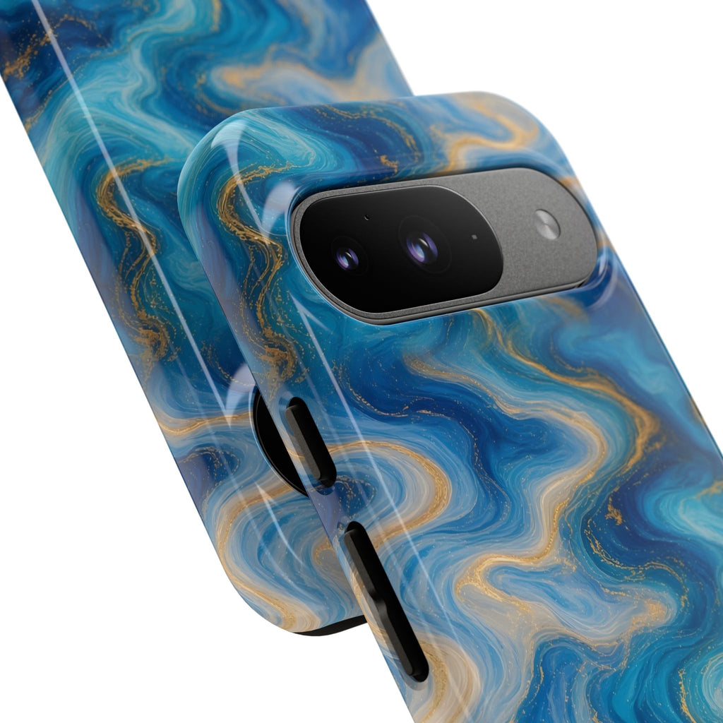 Ocean Blue Marble Phone Case