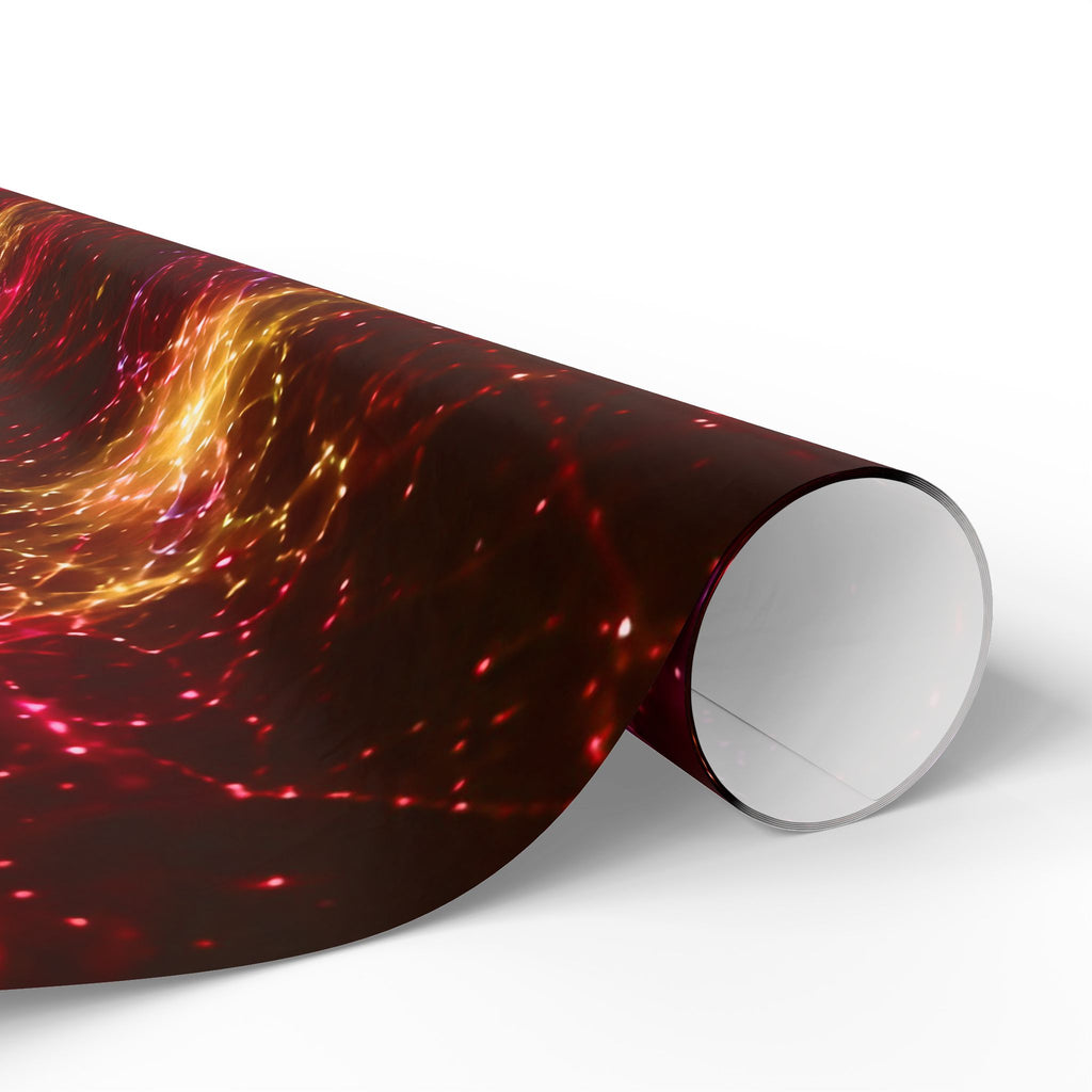 Neon Mycelium - Rainbow Nerve Wrapping Paper