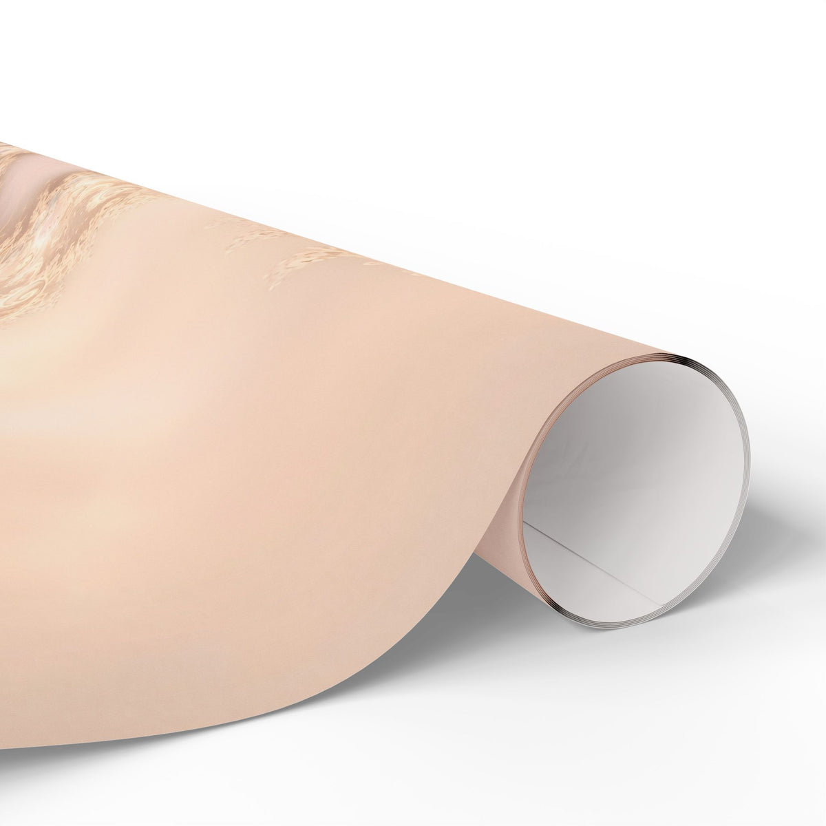 Copper Infinity - Champagne Pearl Wrapping Paper
