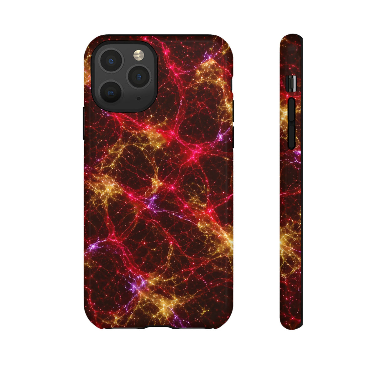 Neon Mycelium - Rainbow Nerve Phone Case