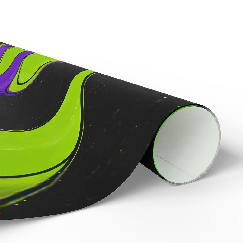 Fillmore Flow - Lime & Purple Wrapping Paper