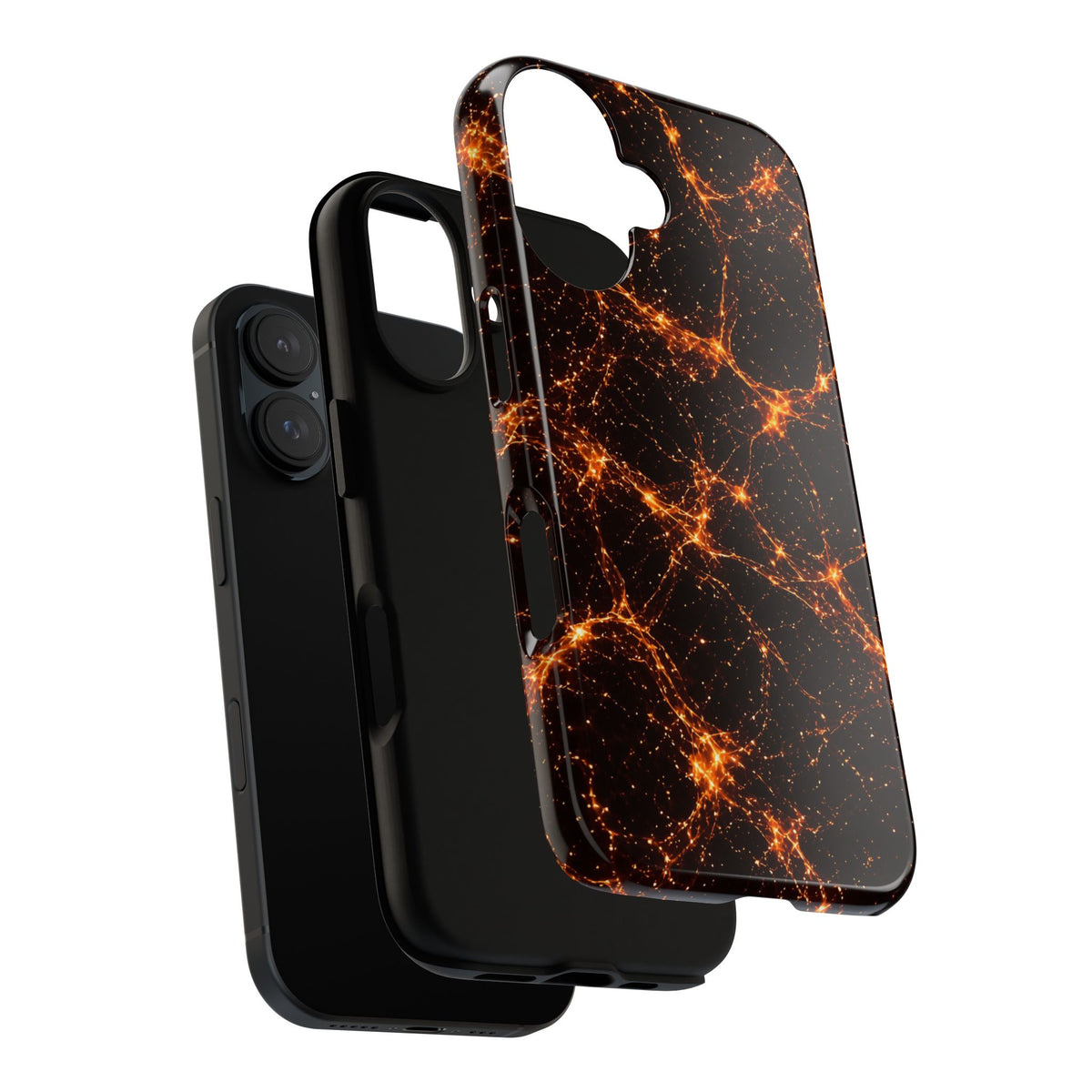 Neon Mycelium - Solar Flare Phone Case
