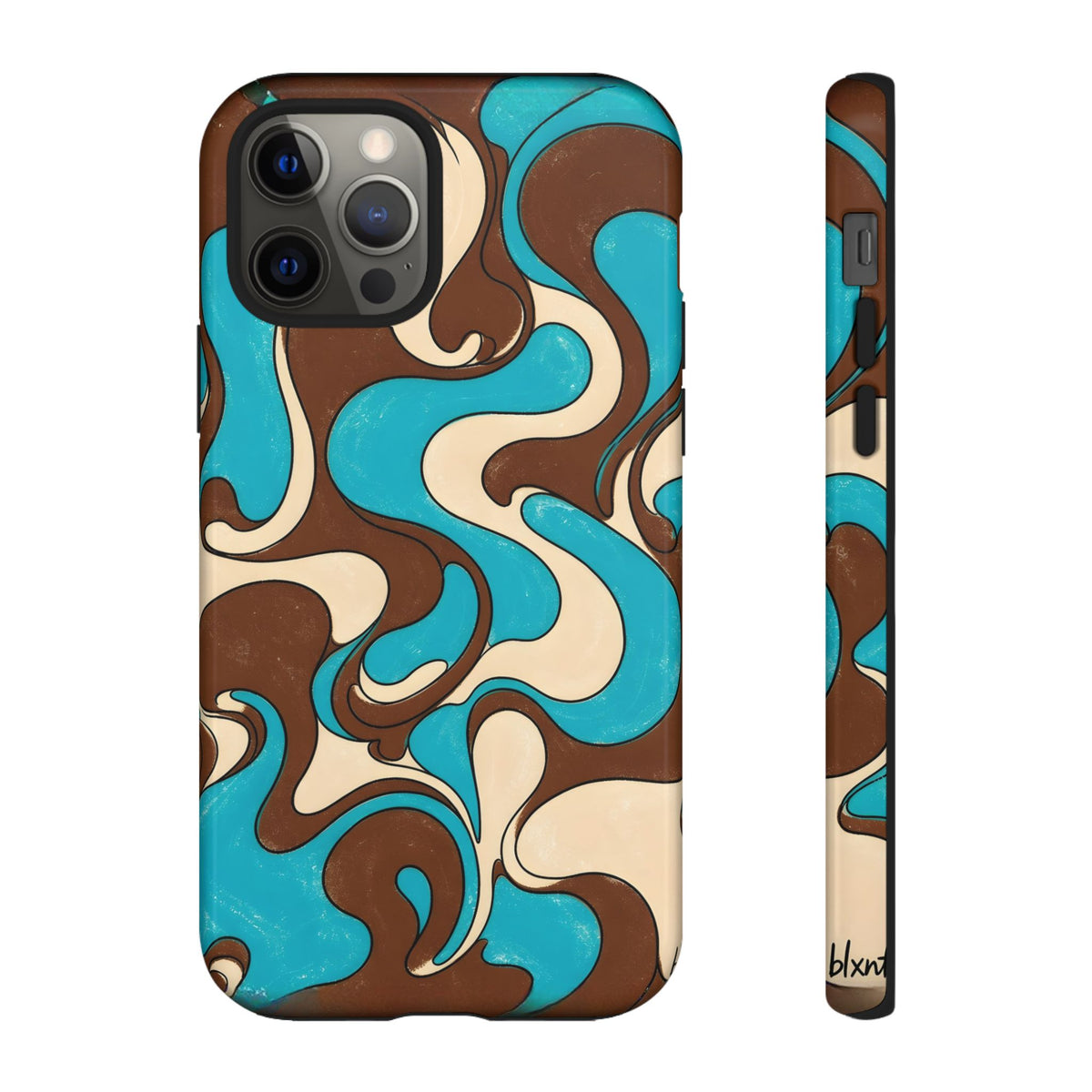 Fillmore Flow - Turquoise & Chocolate Phone Case