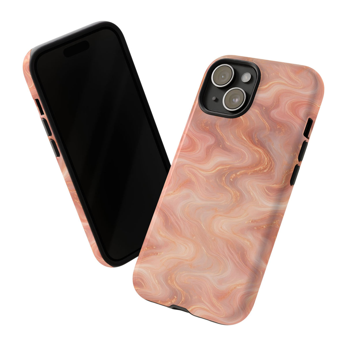 Rose Gold Marble Phone Case