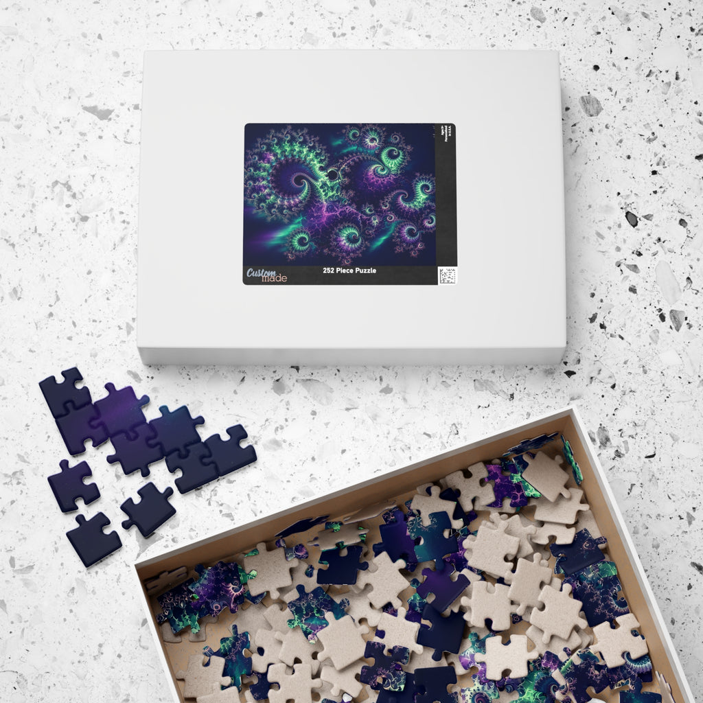 Copper Infinity - Aurora Jigsaw Puzzle