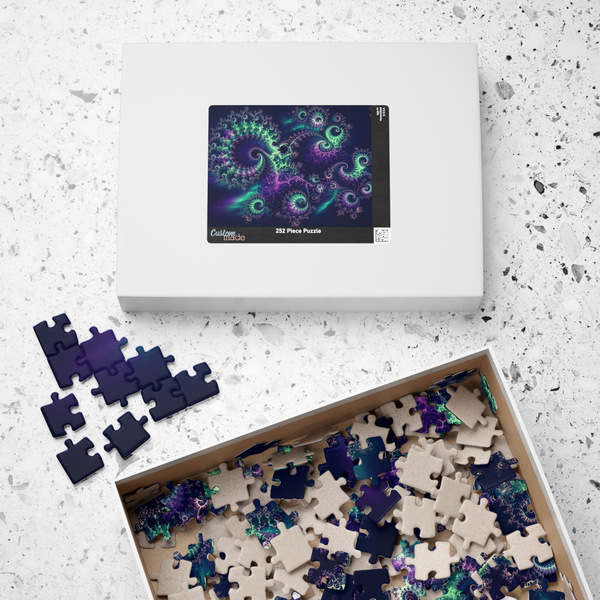 Copper Infinity - Aurora Jigsaw Puzzle