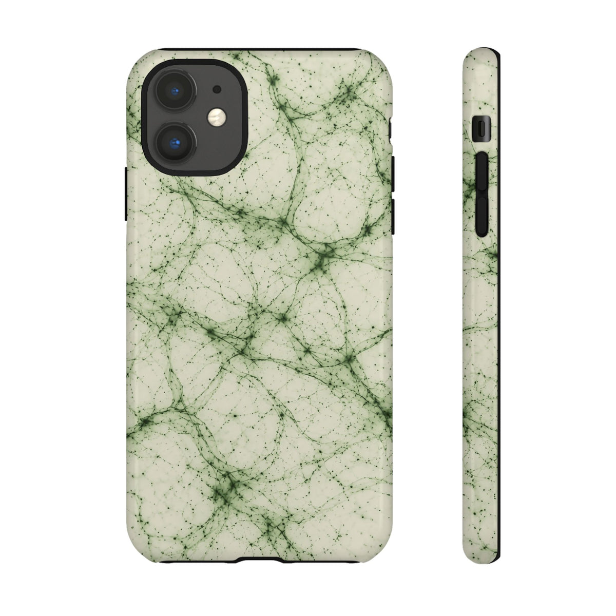 Neon Mycelium - Matcha Latte Phone Case