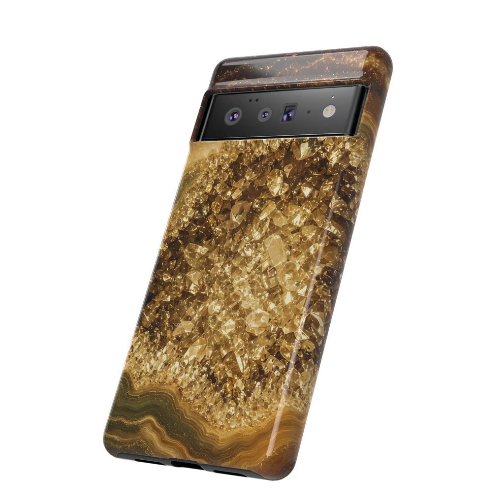 Geode Core - Gold Vein Phone Case