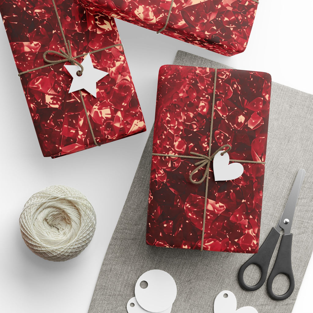 Geode Core - Cherry Cola Wrapping Paper