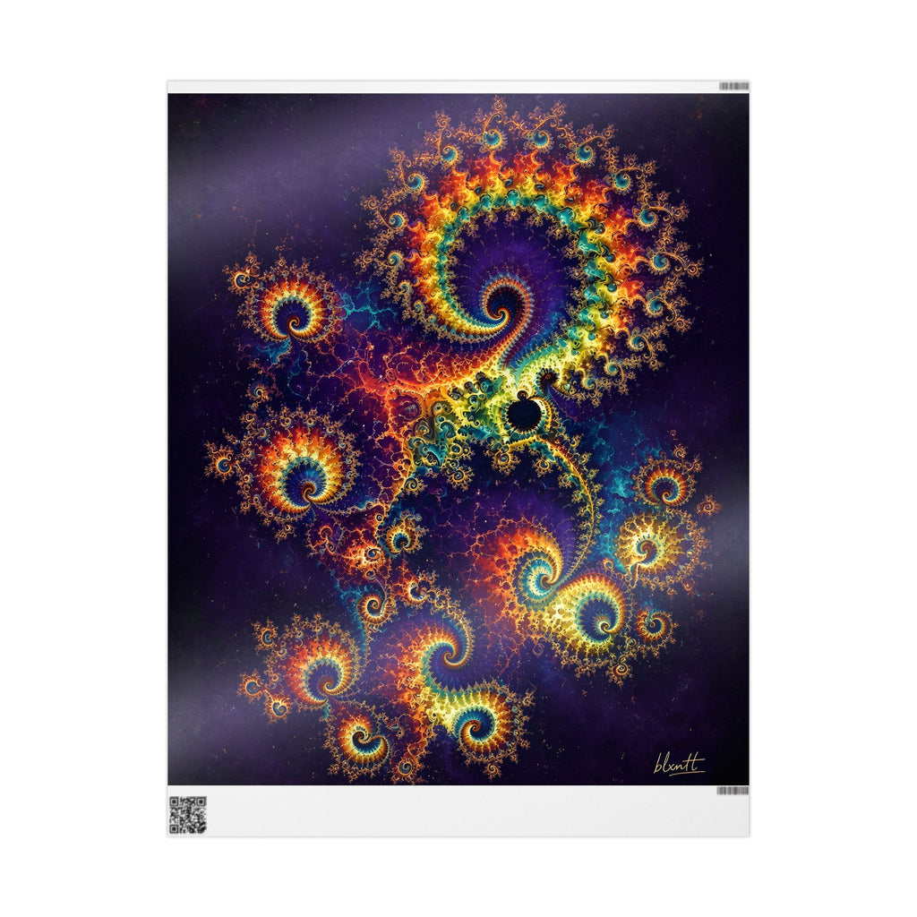 Copper Infinity - Rainbow Wrapping Paper