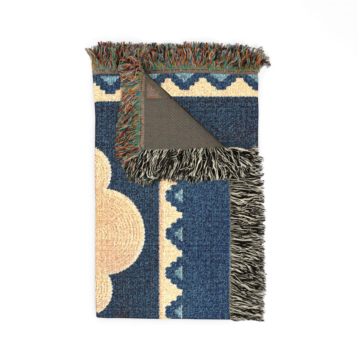BLXNTT Blue Hippie Woven Blanket #3