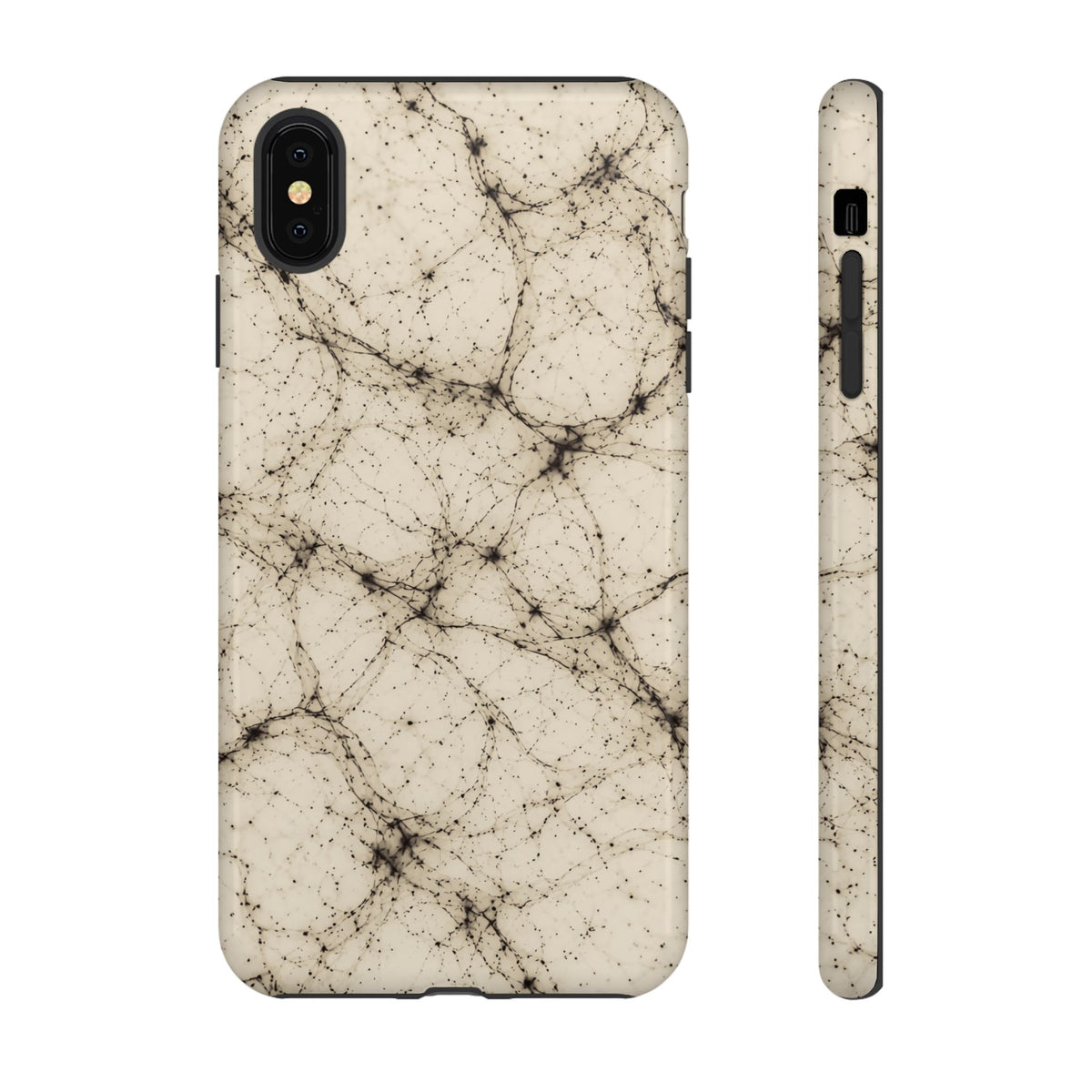 Neon Mycelium - Ink on Paper Phone Case