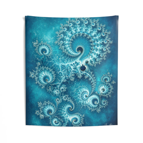 Copper Infinity - Lagoon Tapestry