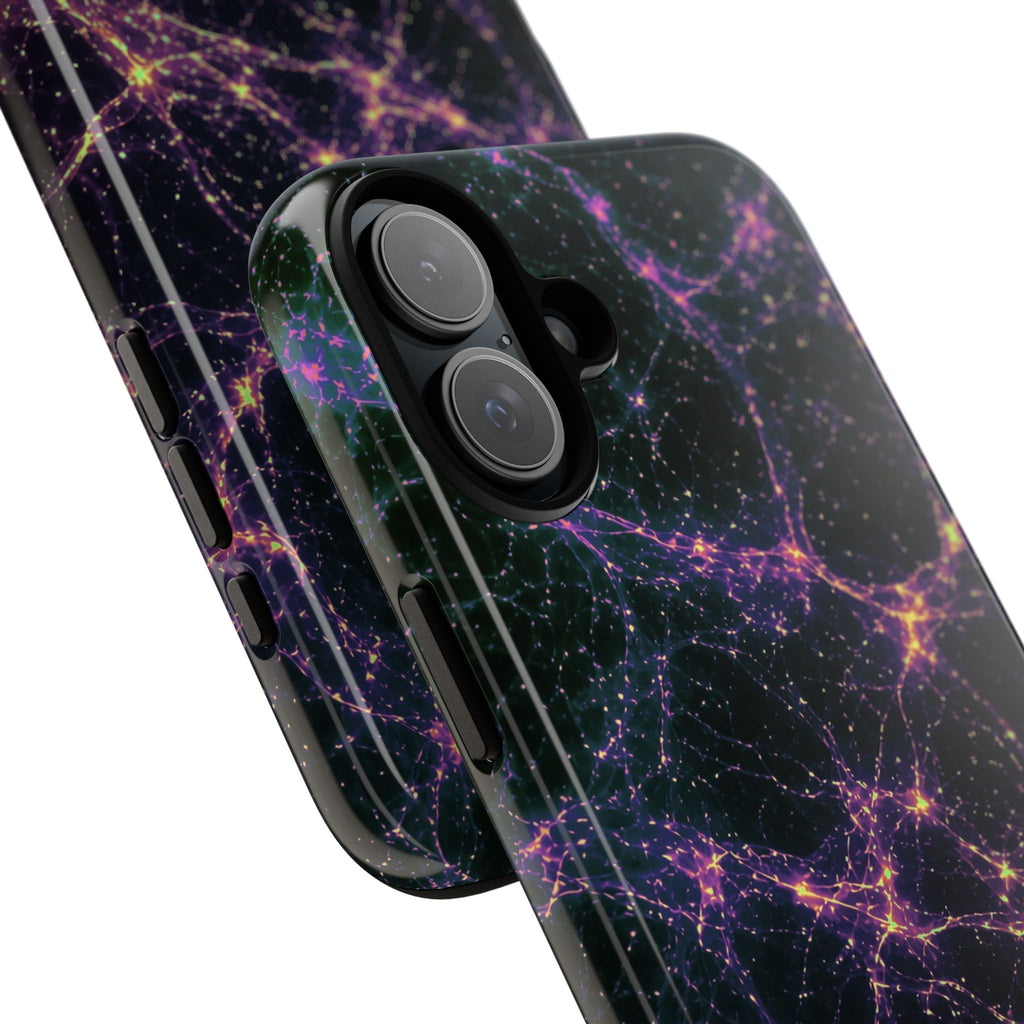 Neon Mycelium - Holographic Phone Case