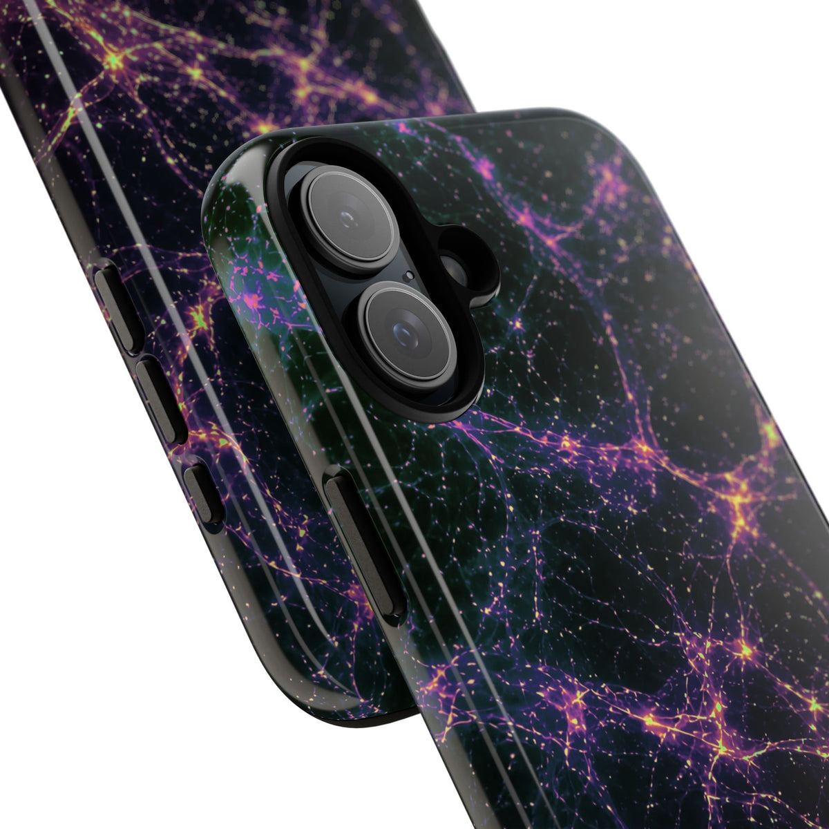 Neon Mycelium - Holographic Phone Case