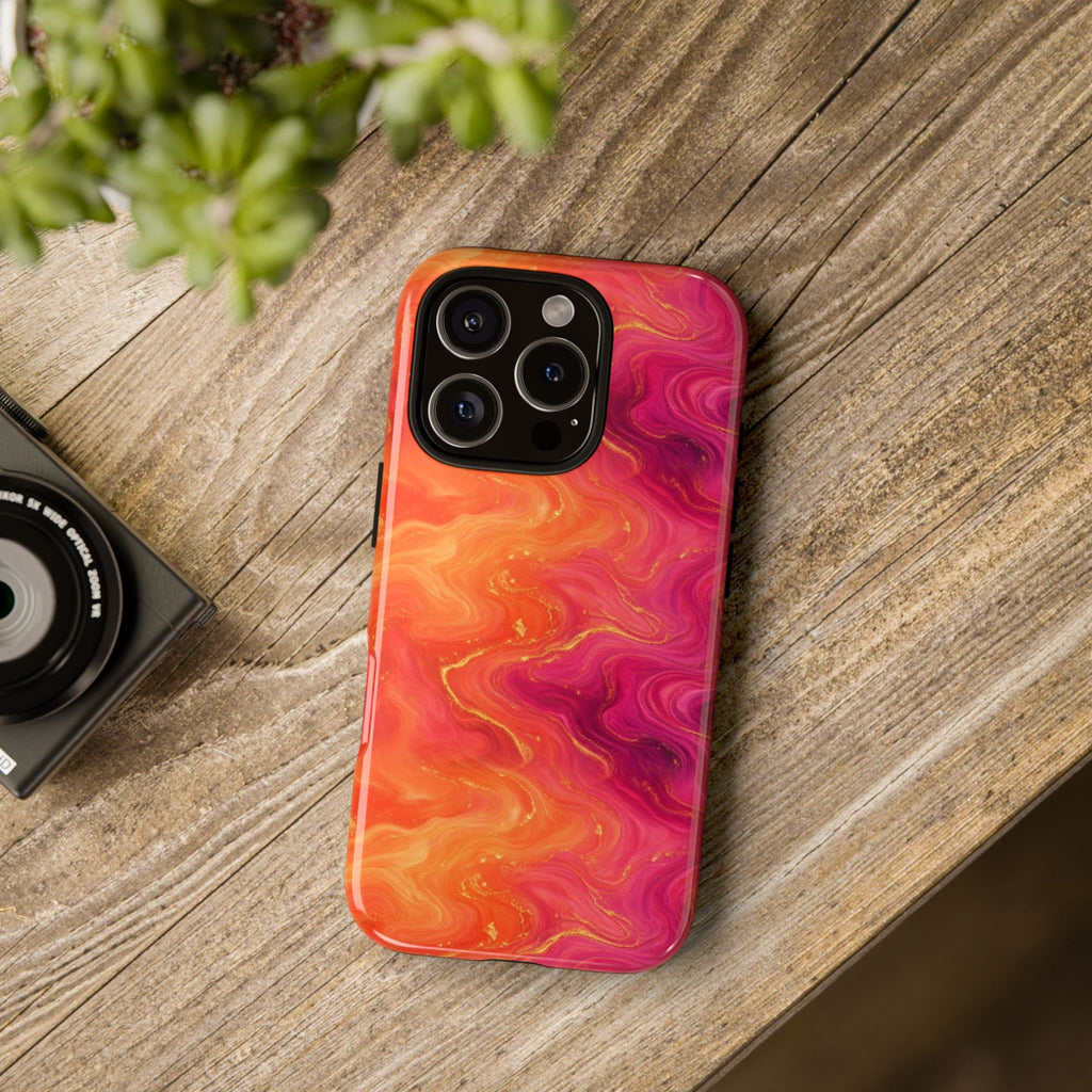 Sunset Marble Phone Case
