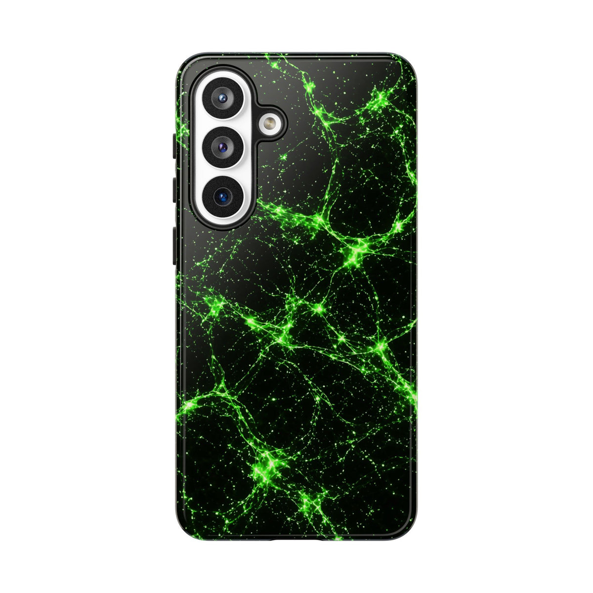 Neon Mycelium - Toxic Lime Phone Case