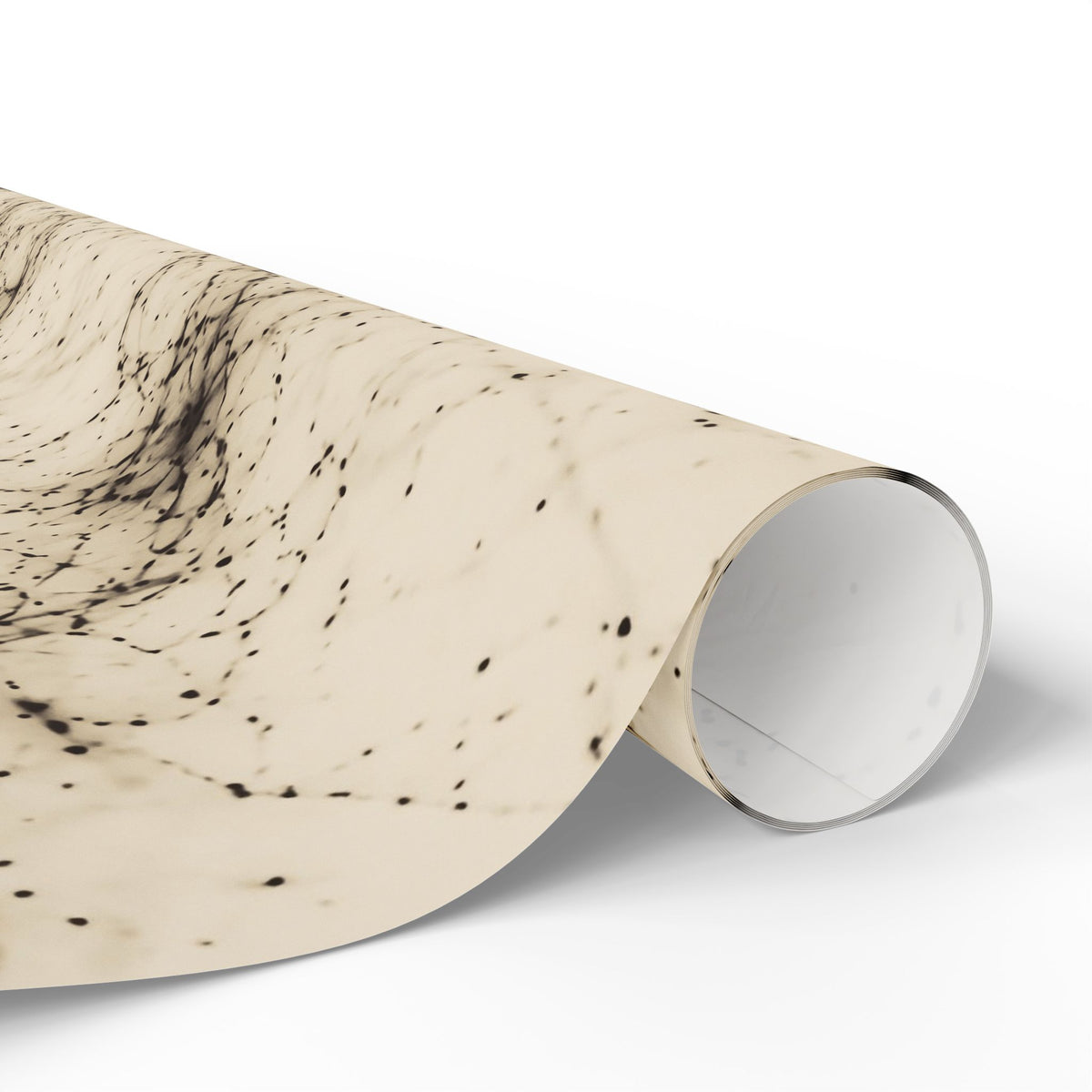Neon Mycelium - Ink on Paper Wrapping Paper