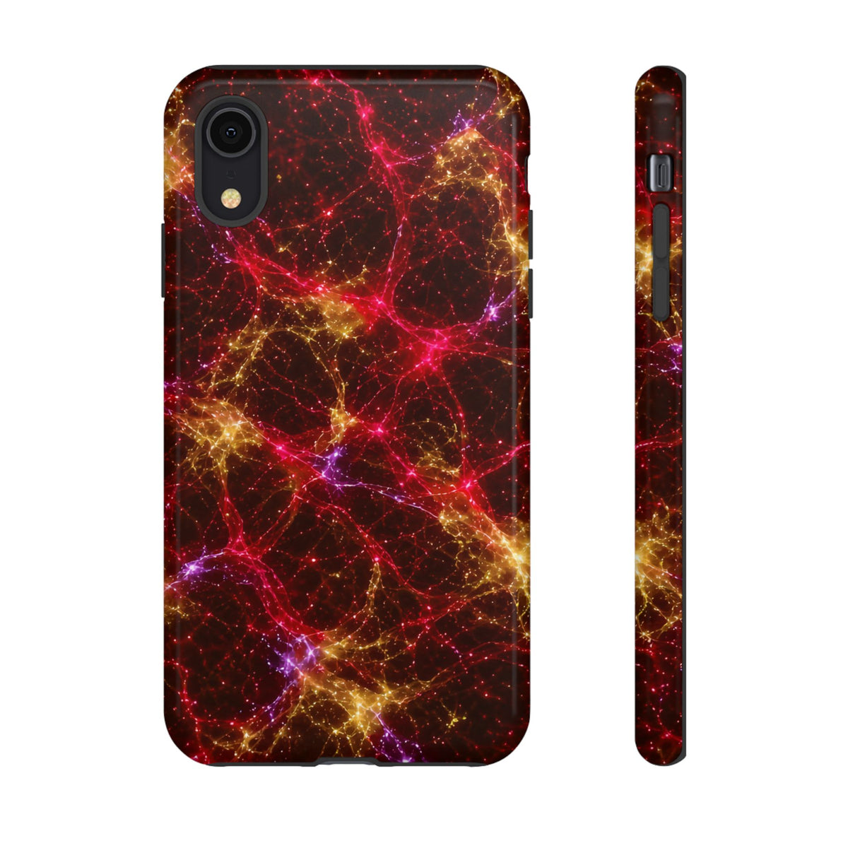 Neon Mycelium - Rainbow Nerve Phone Case
