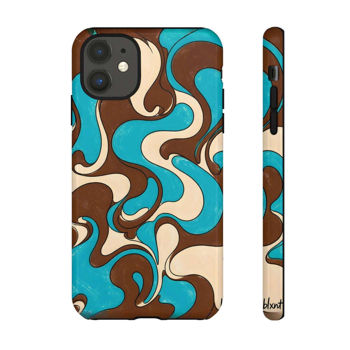 Fillmore Flow - Turquoise & Chocolate Phone Case