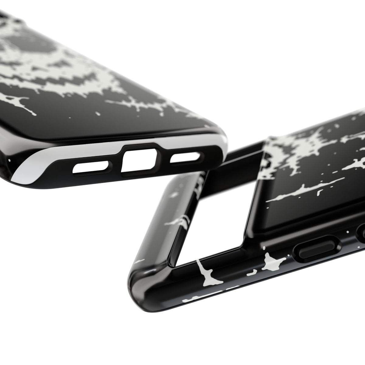 White Spiderweb Pumpkin Phone Case