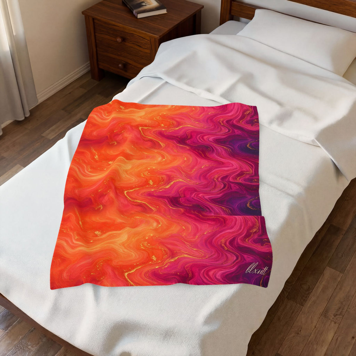 Sunset Marble Blanket