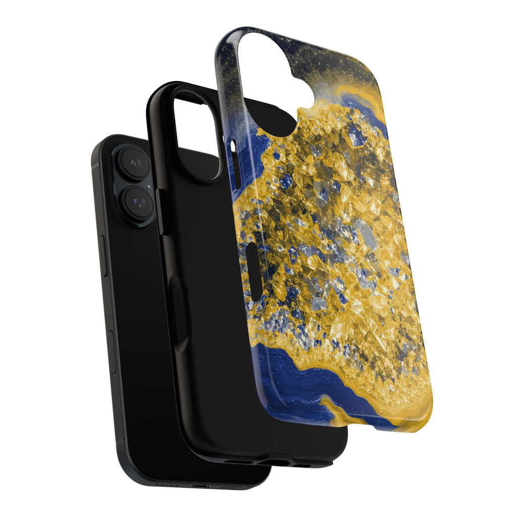 Geode Core - Mustard Navy Phone Case